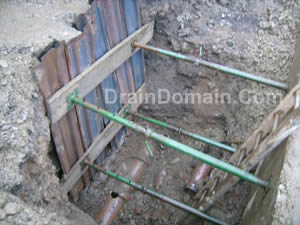 shuttering for excavations